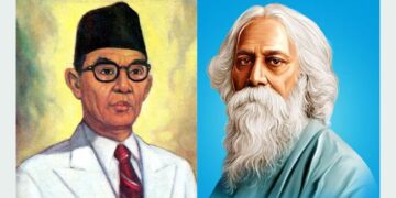 Pertemuan Batin Rabindranath Tagore dan Ki Hajar Dewantara: Refleksi atas Dialog Budaya India-Indonesia