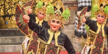 Manis dan Anggun, Legong Bhima Sakti dari Sanggar Seni Cakup Kaler, Petang-Badung, di Pesta Kesenian Bali 2025