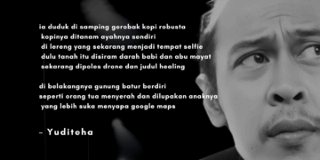 Puisi-puisi Yuditeha | Lelaki di Gunung Batur