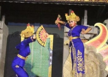 Legong Pengeleb, Tarian Menyeru Kesetaraan: Sebuah Persembahan dari Seka Gong Saraswati Desa Menyali di Gong Mebarung Bulfest 2025