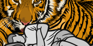 Berdialog dengan Harimau | Cerpen Depri Ajopan