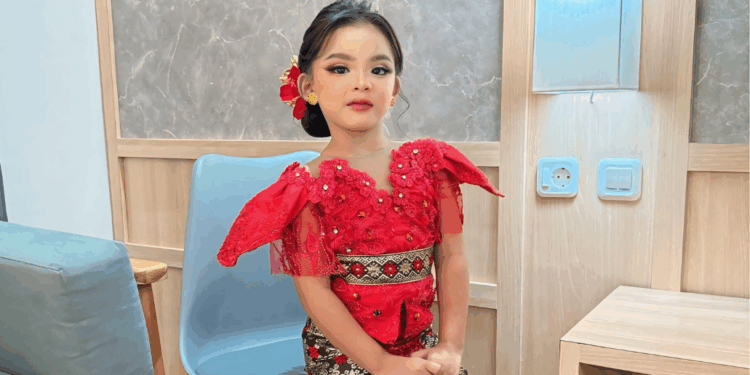 Putu Bunga Adelia, Anak Tukadmungga-Buleleng, Terpilih Jadi Miss Kids Culture Global Indonesia 2025