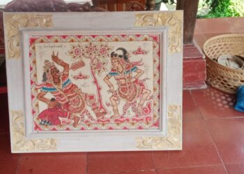 Arjuna Wiwaha, Cerita Bersambung dalam Pameran “The Beauty of Wayang” di Pustaka Bali Seni Denpasar