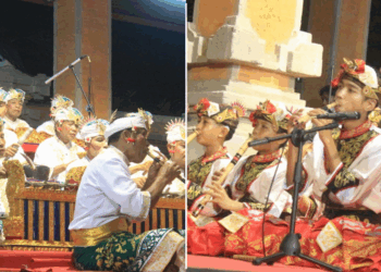 Muda Membara Tua Berkarisma Ketika Angklung Kebyar Banyuning dan Ambengan Mebarung di Bulfest 2025