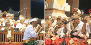 Muda Membara Tua Berkarisma Ketika Angklung Kebyar Banyuning dan Ambengan Mebarung di Bulfest 2025