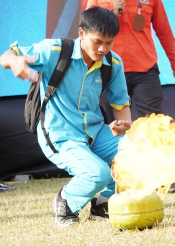 Lawan Gas Bocor Wajan Dilalap Api dengan Tenang — Cerita dari Pelatihan dan Simulasi Kebakaran di Bulfest 2025