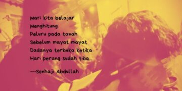 Puisi-puisi Sonhaji Abdullah | Peluru Coklat Putih