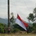 HUT ke-80 RI, Merah Putih Berkibar di Bukit Belong, Klungkung