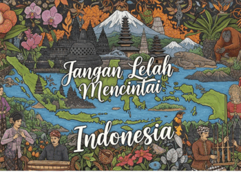 Jangan Lelah Mencintai Indonesia