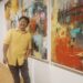28 Karya dalam “Garis, Warna dan Ruang”: Pameran Solo Perdana Tien Hong di Santrian Art Gallery