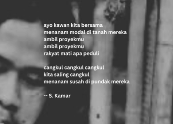 Puisi-puisi S. Kamar  |  Penyair Muda, Lagu Kanak-Kanak: Menanam Jagung