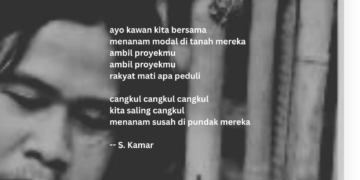 Puisi-puisi S. Kamar  |  Penyair Muda, Lagu Kanak-Kanak: Menanam Jagung