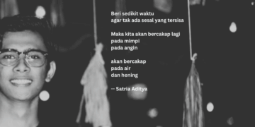 Puisi-puisi Satria Aditya  |  Pada Sunyi Kita Bercakap