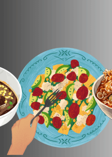 Rawon, Rujak, Mi