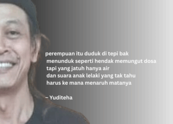5 Puisi Yuditeha | Remah Roti di Lantai Kamar Mandi