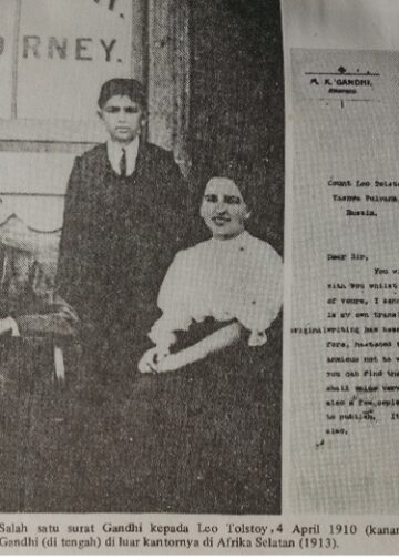Pertemuan Batin Tolstoy dan Gandhi dalam “A Letter to a Hindu”: Dua Sosok yang Menginspirasi Dunia