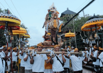 Betara Bagia Desa Adat Padangtegal Dibuat dengan Sentuhan Seni