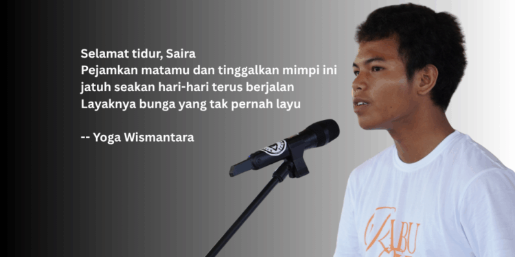 Puisi-puisi Yoga Wismantara | Selamat tidur, Saira