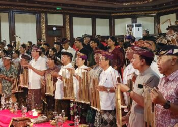 World Angklung Day 2025: Bali Ikut Mengangklungkan Dunia dan Menduniakan Angklung