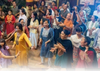 Samskriti Sindhu: Merayakan Kebersamaan di Hari Meditasi Sedunia ke-2 di Anand Ashram Ubud