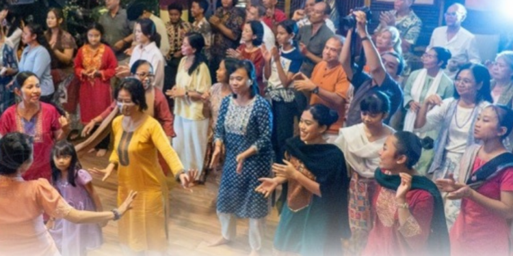 Samskriti Sindhu: Merayakan Kebersamaan di Hari Meditasi Sedunia ke-2 di Anand Ashram Ubud