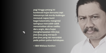 Puisi-puisi IBW Widiasa Keniten | Hujan Belum Berakhir