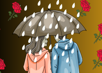 Hujan, Payung, dan Sekuntum Mawar Berduri | Cerpen Khairul A. El Maliky