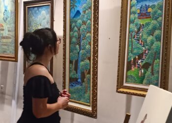 Menengok Lukisan Bercorak ‘Young Artist Style’ di The 1O1 Bali Oasis Sanur