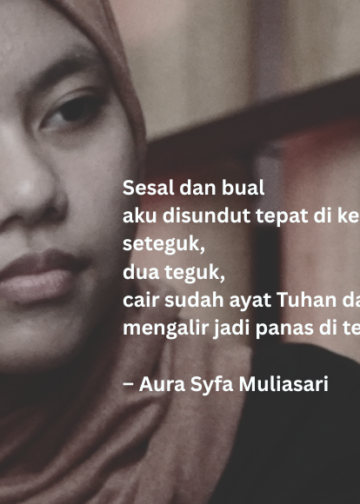 Puisi-puisi Aura Syfa Muliasari  |  Mampir di Nakarempe