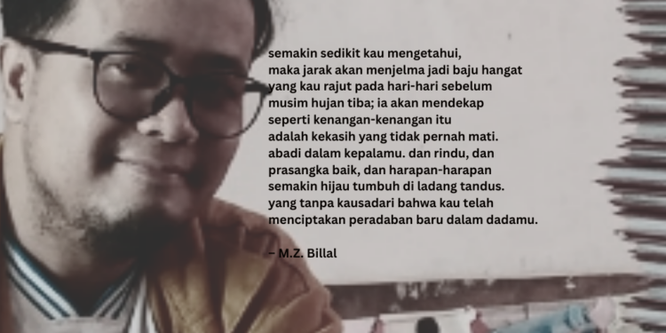 Puisi-puisi M.Z. Billal  |  Merajut Jarak