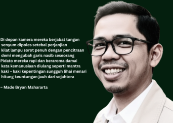Puisi-puisi Made Bryan Mahararta | Hipokrit