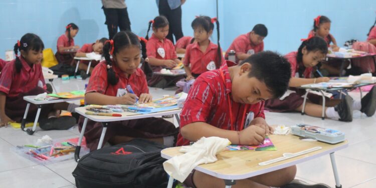 Tangan-Tangan Kecil, Semangat Besar: Ketika Lomba Mewarnai Membuka Perayaan HUT ke-17 Kesbam