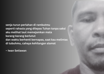 Puisi-puisi Iwan Setiawan | Senja Turun Perlahan di Rambutmu