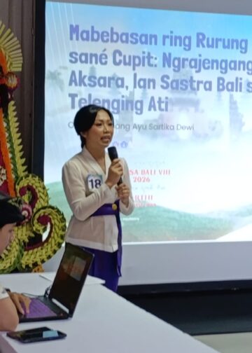Menulis Opini Bahasa Bali Jangan Seperti Orang “Ngigelang Tapel”! — Dari Lomba Opini Bulan Bahasa Bali 2026