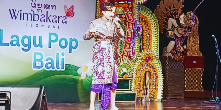 Lomba Lagu Pop Bali Tingkat SMA/SMK Bulan Bahasa Bali 2026: Pengunjung Terpesona