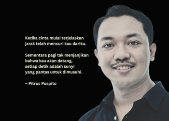 Puisi-puisi Pitrus Puspito | Jarak Mencuri Kau Dariku