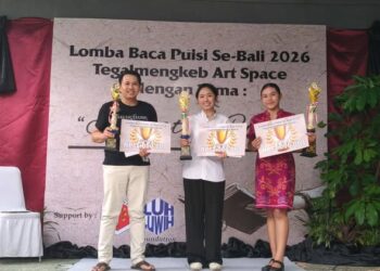 Lomba Baca Puisi se-Bali 2026 di Tegalmengkeb Art Space: Puisi Sebagai Jalan Membangun Desa