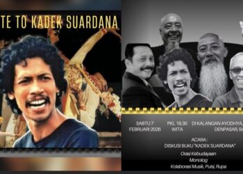 Merawat Api Visioner Kadek Suardana, Sanggar Putih Gelar Tribute Budaya