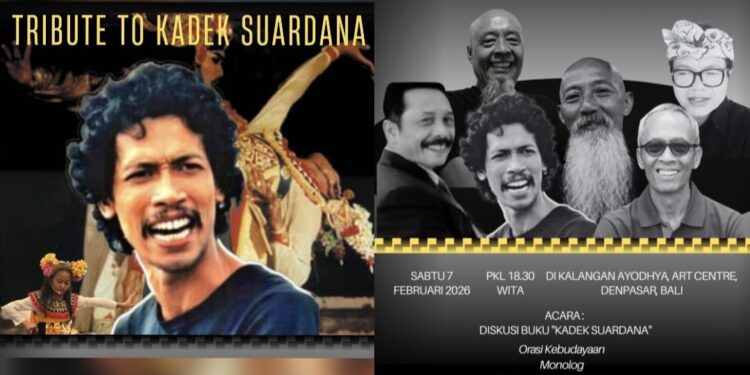 Merawat Api Visioner Kadek Suardana, Sanggar Putih Gelar Tribute Budaya