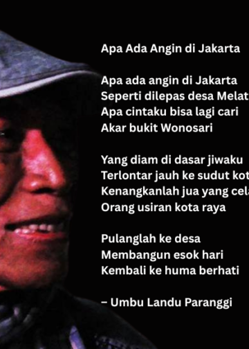 Umbu Landu Paranggi Datang dalam Mimpi: ‘Kembali ke Huma’