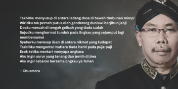 Puisi-Puisi Chusmeru | Lebaran Bersama Tuhan