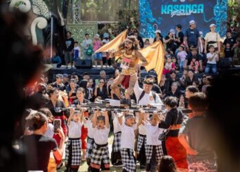 Ketika Para Bocah Mengarak Ogoh-Ogoh di Kasanga Festival 2026