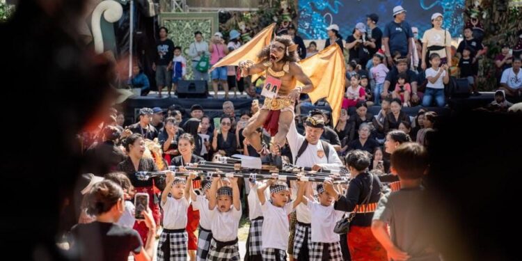 Ketika Para Bocah Mengarak Ogoh-Ogoh di Kasanga Festival 2026