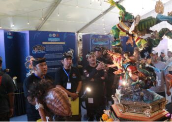 Dari Sketsa, Tapel, hingga Ogoh-Ogoh Mini: Ketika Generasi Muda Denpasar Adu Kreativitas di Kasanga Festival 2026
