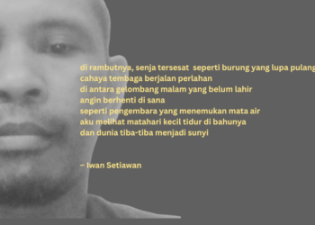 Puisi-puisi Iwan Setiawan | Senja yang Tersesat di Rambut Seorang Perempuan