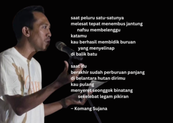 Puisi-puisi Komang Sujana | Peluru Terakhir