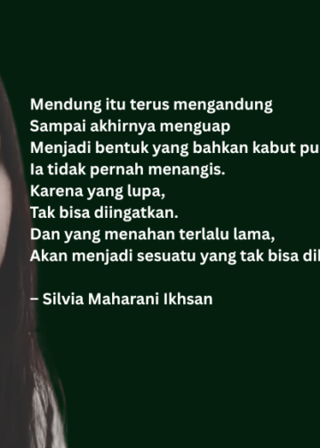 Puisi-puisi Silvia Maharani Ikhsan | Zarifium, Mencintaimu, Klise