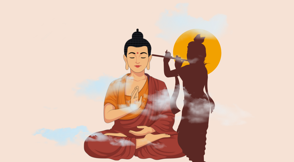 Dua Jalan, Satu Tujuan: Membaca Krishna dan Siddharta melalui Peta Hawkins