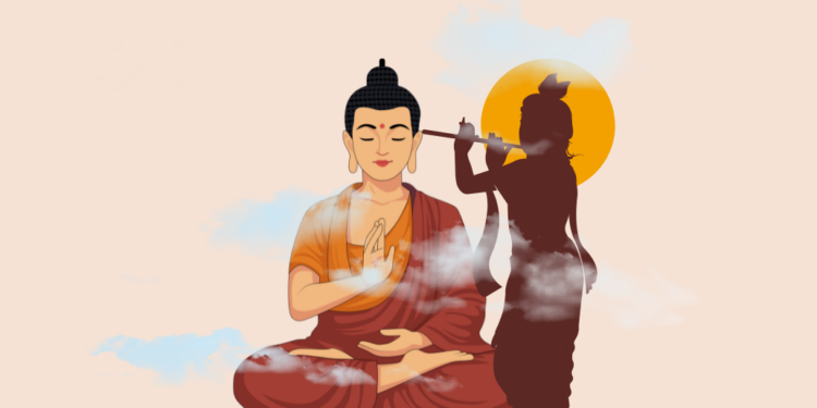 Dua Jalan, Satu Tujuan: Membaca Krishna dan Siddharta melalui Peta Hawkins