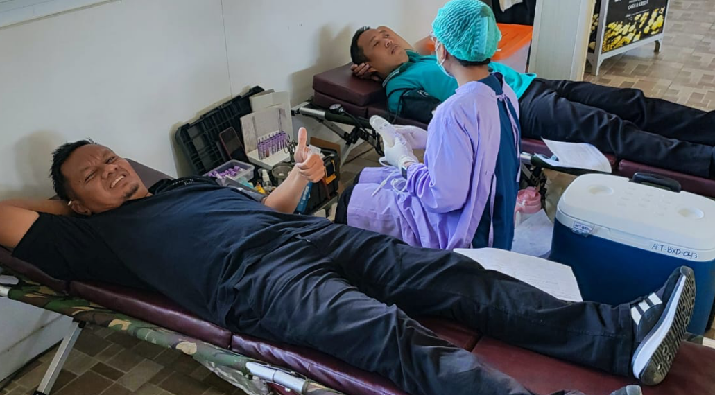 Aksi Kemanusiaan pada HUT ke-9 AMSI Bali